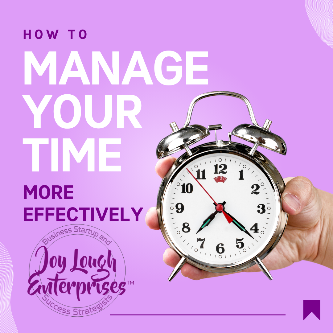 Purple Modern Management Time Instagram Post