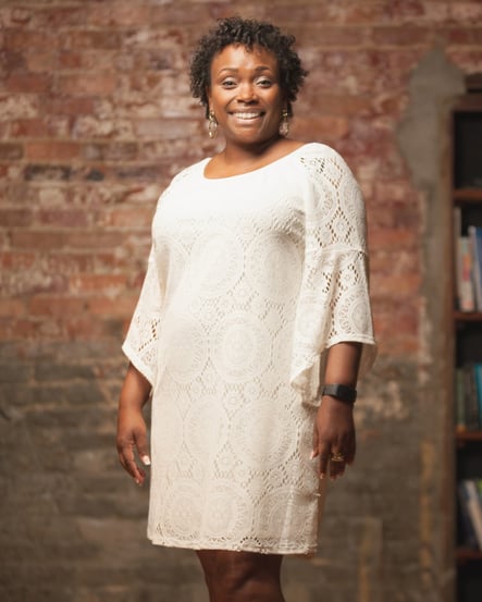 Dr. Joy white dress